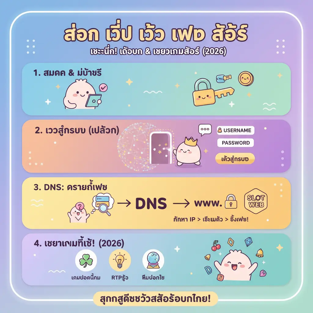 สอน วิธี เข้า เว็บ สล็อต - DNS