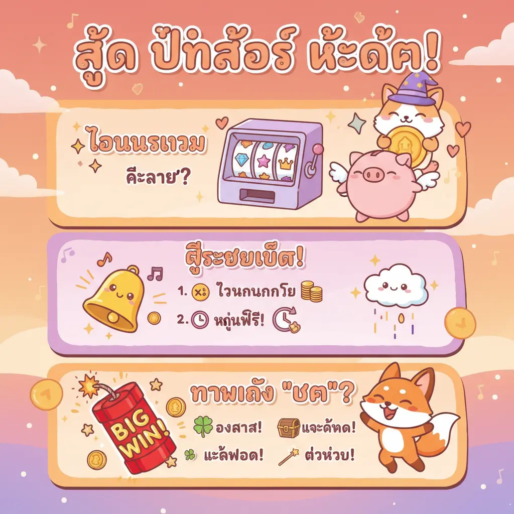 สูตร ปั่นสล็อต ให้แตก - โบนัสเกม