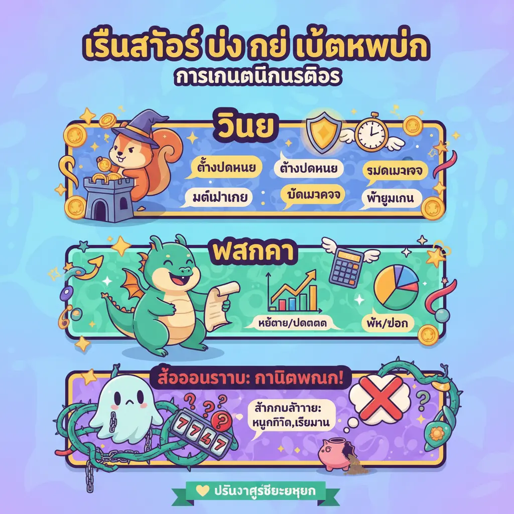 เล่นสล็อต ยัง ไง ให้แตกหมื่น - การติดพนัน