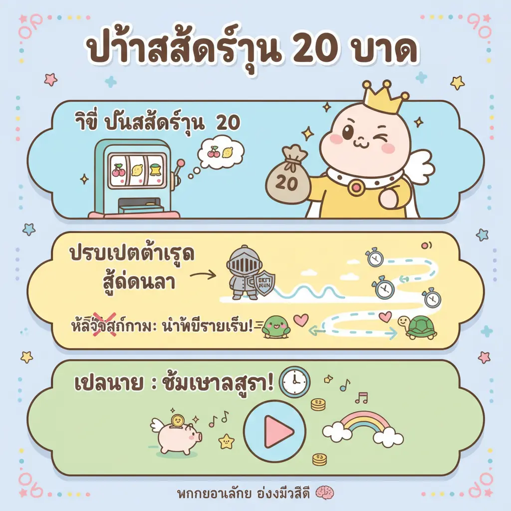 วิธี ปั่นสล็อตทุน 20 - พนันออนไลน์